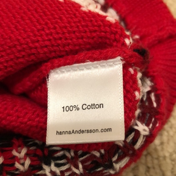 Hanna Andersson Holiday Sweater - Size 4 - Picture 6 of 6